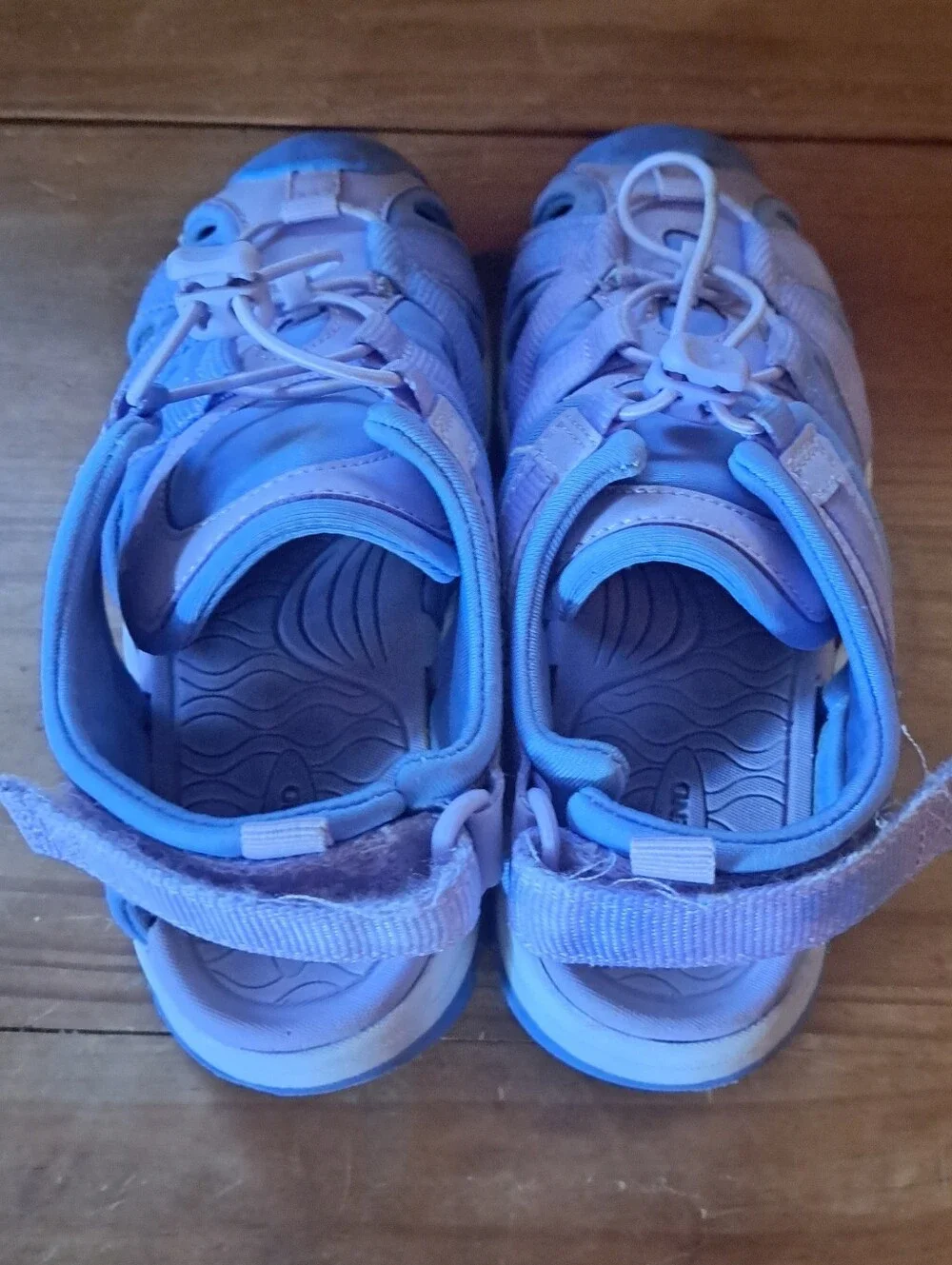 Lands' End Kids All Weather Closed Toe Sandals  Kids Size 13 Water Trail Shoes
